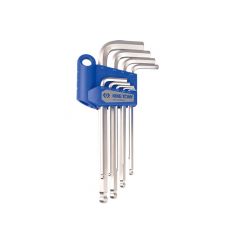BỘ CHÌA LỤC GIÁC BẰNG DÀI 9 CHI TIẾT HỆ INCH KINGTONY 20209SR02