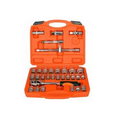 BỘ TUÝP 1/2 INCH 6 VÀ 12 CẠNH 32 CHI TIẾT ASAKI AK-9771