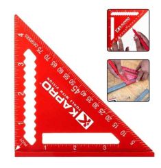 Thước eke vuông đỏ Kapro 448