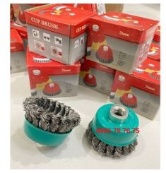 CHÉN CƯỚC XOẮN - SỢI INOX 75MM x M14x 2 RPM 12500 NSK GERMANY 997-75C- SS304