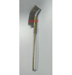 BÀN CHẢI INOX CÁN SẮT MŨI CONG