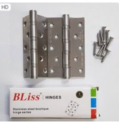 BẢN LỀ LÁ INOX BLISS 13CM DÀY 4MM