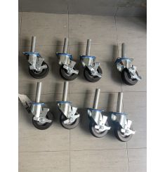 BÁNH XE GIÀN GIÁO 150MM CÓ PHANH