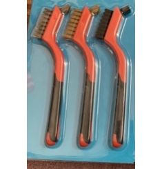 BỘP 3 CÂY BÀN CHẢI CÁN NHỰA TLT-B02