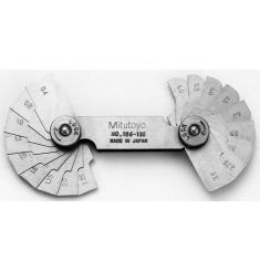 BỘ DƯỠNG ĐO BÁN KÍNH MITUTOYO 186-110 0.4-6MM