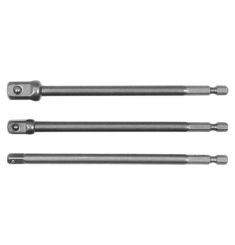 BỘ 3 ĐẦU CHUYỂN LỤC GIÁC 1/4 INCH SANG 1/4-3/8-1/2 INCH 150MM YATO YT-04628