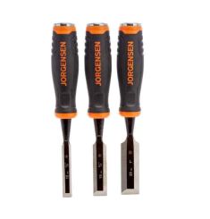 BỘ 3 ĐỤC GỖ  KÍCH THƯỚC 1/2, 3/4,1 INCH JORGENSEN 70450