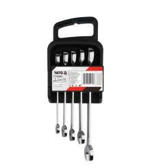 BỘ 5 CỜ LÊ VÒNG MIỆNG TỰ ĐỘNG LẬT ĐẢO CHIỀU 10-15MM YATO YT-02064