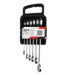 BỘ 6 CỜ LÊ VÒNG MIỆNG TỰ ĐỘNG LẬT ĐẢO CHIỀU 8-17MM YATO YT-02065