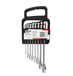 BỘ 8 CỜ LÊ VÒNG MIỆNG TỰ ĐỘNG LẬT ĐẢO CHIỀU 8-19MM YATO YT-02068