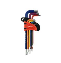 BỘ 9 LỤC GIÁC MÀU 1.5-10MM YATO YT-05631