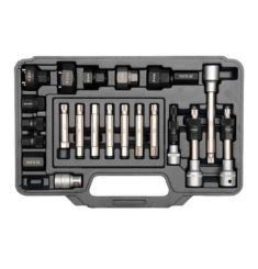 BỘ DỤNG CỤ 3/8 INCH 1/2 INCH THÁO LẮP MÁY PHÁT 22 CHI TIẾT YATO YT-04211