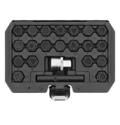 BỘ KHẨU 1/2 INCH MỞ ỐC LỐP XE AUDI 22 CHI TIẾT YATO YT-060304