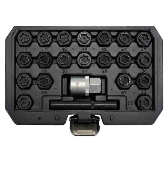 BỘ KHẨU 1/2 INCH MỞ ỐC LỐP XE BMW 22 CHI TIẾT YATO YT-060303