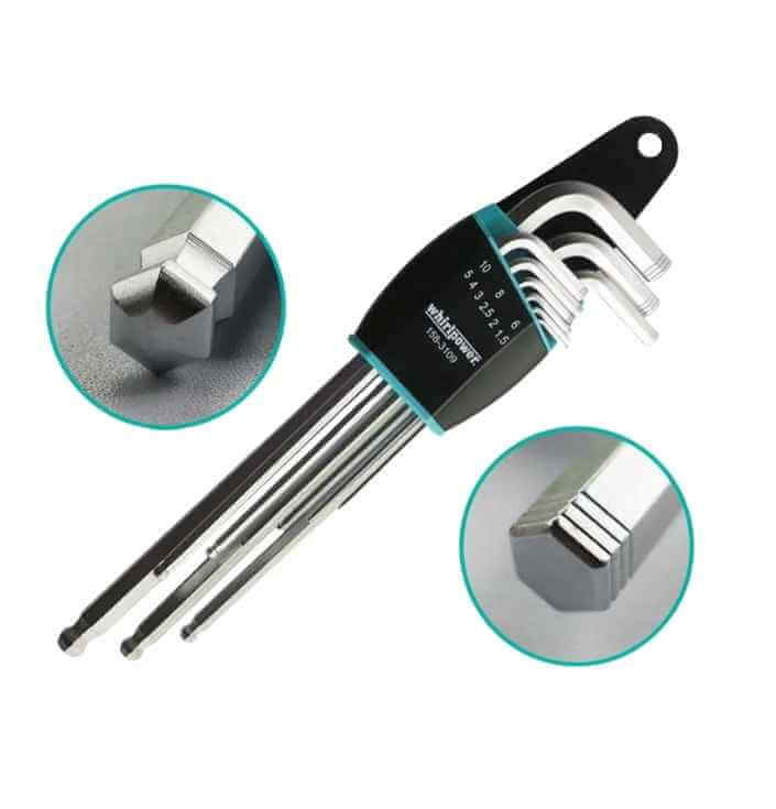 BỘ LỤC GIÁC 9 CÂY ĐẦU BI WHIRLPOWER 158-3109