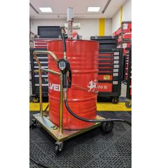 BƠM XĂNG, HOÁ CHẤT, BƠM DẦU THÙNG PHI CÓ XE ĐẦY 180L-200L