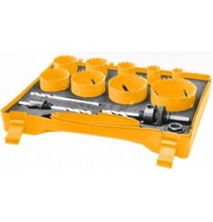 BỘ MŨI KHOÉT KIM LOẠI 13 CHI TIẾT INGCO AKH0131