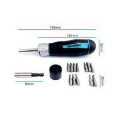 BỘ MŨI VÍT 14 CHI TIẾT 2 CHIỀU WHIRLPOWER 96-4314