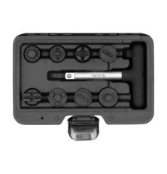 BỘ TAY VẶN VÀ TUÝP MỞ ỐC DẦU NHỰA 9 CHI TIẾT YATO YT-05981