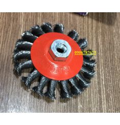 ĐĨA CƯỚC XOẮN INOX M14 D100MM 