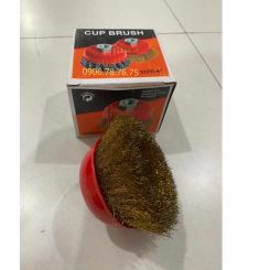 CHÉN CƯỚC SỢI VÀNG THẲNG 100MM 4INCH TÁN M14