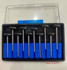 ĐẦU MÀI HỢP KIM KIỂU T 6X12MM HỘP 10 CÁI