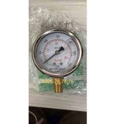 ĐỒNG HỒ DẦU HÀ LAN SATORA ĐƯỜNG KÍNH MẶT 63MM 100-400KG