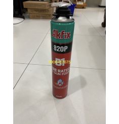 KEO BỌT NỞ PU FOAM CHỐNG CHÁY CẤP B1 - AKFIX 820P