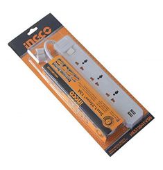 Ổ CẮM ĐIỆN CÓ CỔNG USB INGCO HES13041VSB