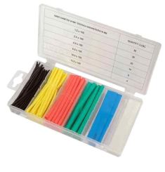 HỘP 100 ỐNG GEN CO NHIỆT 5 MÀU ĐỦ SIZE YATO YT-068667