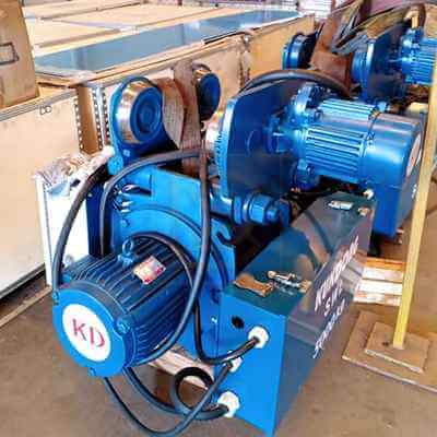 PALĂNG CÁP ĐIỆN MỘT DẦM – MONO RAIL HÀN QUỐC 10TẤN 12M KUKDONG KDWM 10( 1 TỐC ĐỘ )