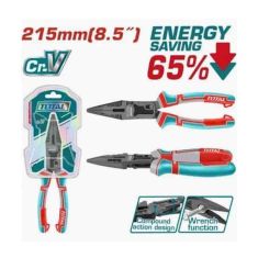 KỀM MŨI NHỌN MỎ DÀI TRỢ LỰC TÁC ĐỘNG KÉP 215MM TOTAL THTC520808