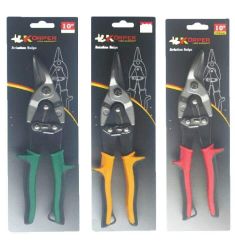 KÉO CẮT TÔN MŨI THẲNG 10 INCH CÁN VÀNG KORPER KP-15619-02-2
