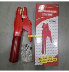 KÌM HÀN CÁN GỖ ĐỎ 800A ELECTRODE HOLDER
