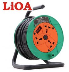 Ổ CẮM RULO NHỎ LIOA QN20-2-15A 20M X 2 15A