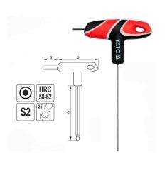 LỤC GIÁC CHỮ T ĐẦU BI 4.0MM YATO YT-05588