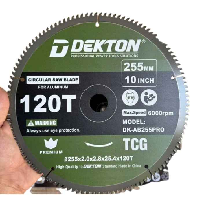 LƯỠI CẮT NHÔM ,CẮT GỖ 255MM DEKTON DK-AB255PRO