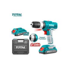 MÁY KHOAN BÚA  DÙNG PIN 20V TOTAL TIDLI20012 