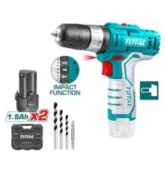 MÁY KHOAN BÚA  DÙNG PIN 12V TOTAL TIDLI12201