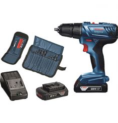MÁY KHOAN PIN BOSCH GSR 180-LI (KÈM PHỤ KIỆN)