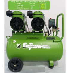 MÁY NÉN KHÍ KHÔNG DẦU 60 LÍT 5HP  FUJIWA FJ-50