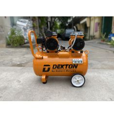 MÁY NÉN KHÍ KHÔNG DẦU DEKTON DK-750X2 (2 X 1HP 50 LÍT)