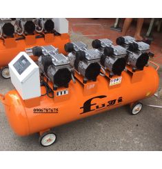 MÁY NÉN KHÍ KHÔNG DẦU 160 LÍT FUGI 4 ĐẦU