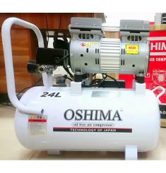 MÁY NÉN KHÍ KHÔNG DẦU OSHIMA 24 LÍT