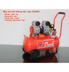 MÁY NÉN KHÍ KHÔNG DẦU SHARK 40 LÍT