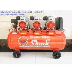 MÁY NÉN KHÍ KHÔNG DẦU SHARK 120L CNT-120 7.5HP