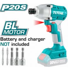 MÁY SIẾT VÍT  DÙNG PIN 20V TOTAL TIRLI20030
