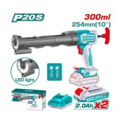 MÁY BẮN KEO 300ML DÙNG PIN 20V TOTAL TCGLI20021