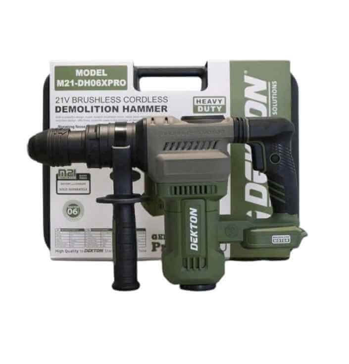 MÁY ĐỤC BÊ TÔNG DÙNG PIN 21V DEKTON M21-DH06XPRO