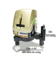 MÁY CÂN BẰNG LASER 3 TIA ĐỎ 7.5MW WOODWELL W8839N